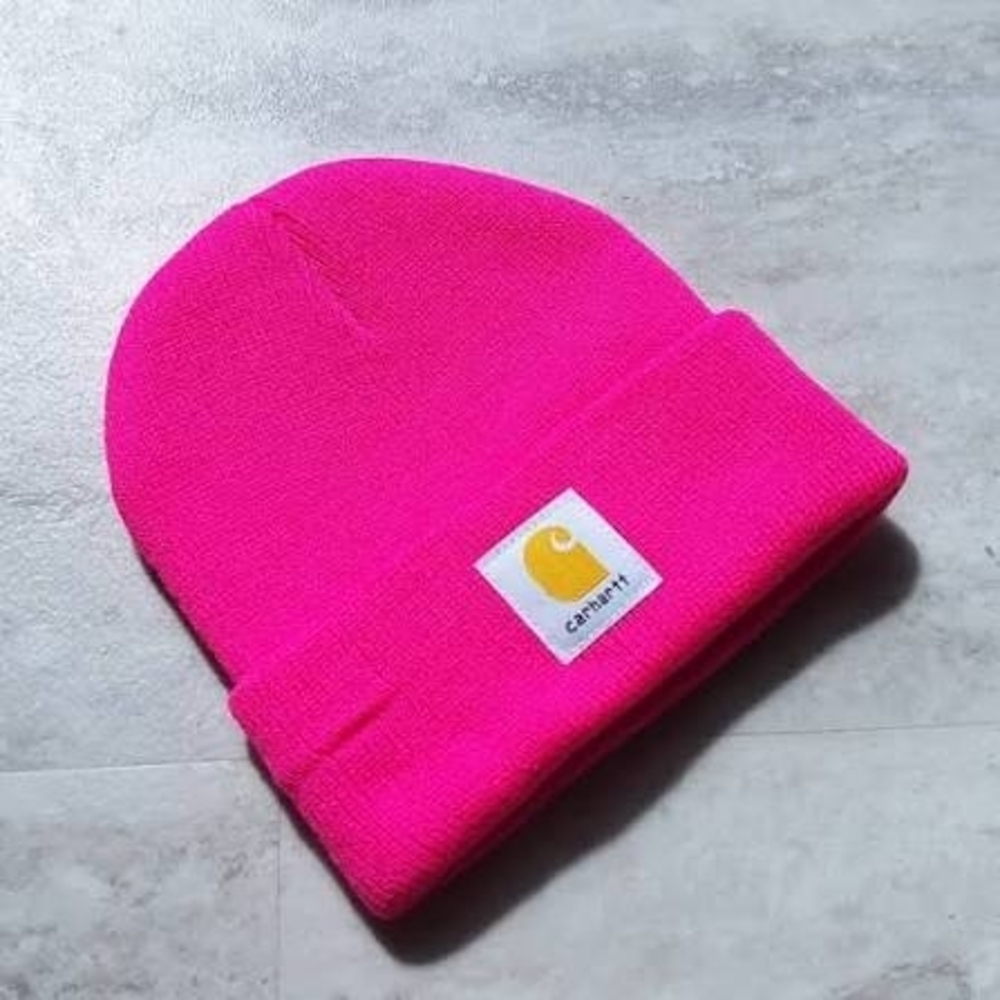 Carhartt Bright Pink Beanie